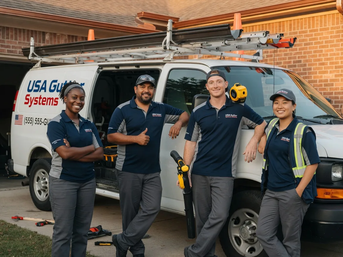 Gutter Installation company in Hankamer, TX